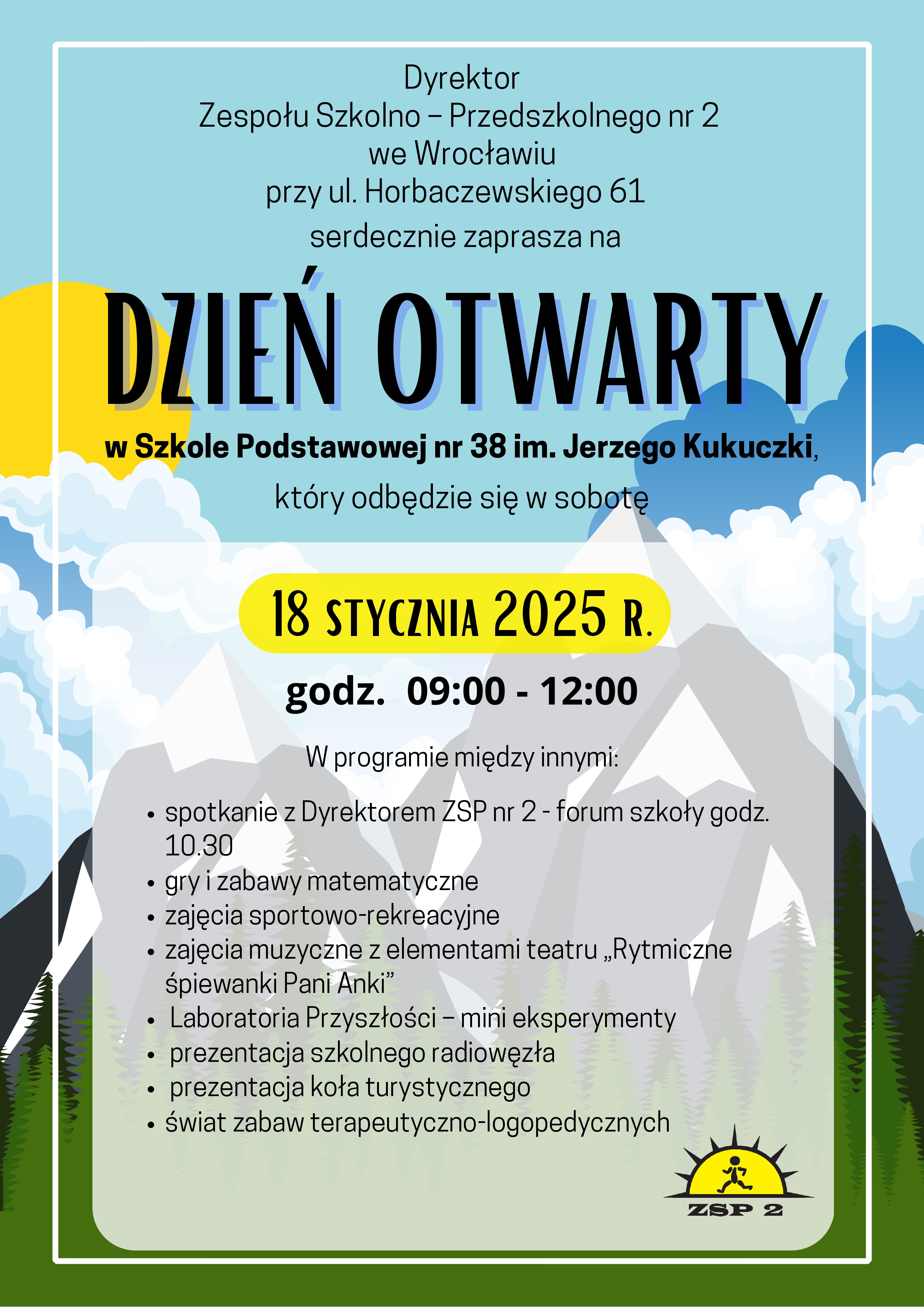 DZIEŃ OTWARTY - 18.01.2025