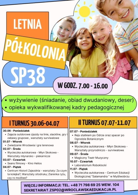Półkolonia letnia