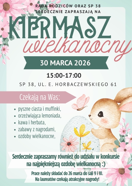 Kiermasz wielkanocny 30.03.2026