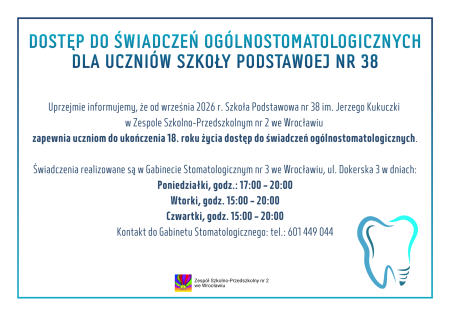 Świadczenia stomatologiczne